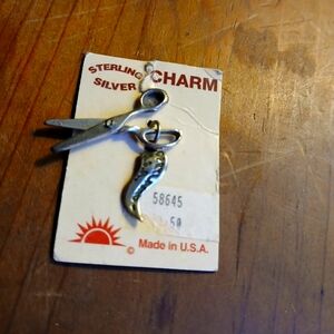 Sterling Silver Scissors Mechanical WORK Vintage Opryland USA 925 Sterling